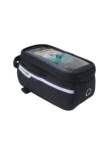 Xbyc 825 Bisiklet Kadro Üstü Çanta Siyah Gri Çok Renkli