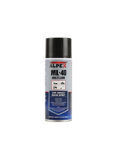 Alpex ML-40 Multi Lube Çok Amaçlı Bakım Spreyi 400 ML