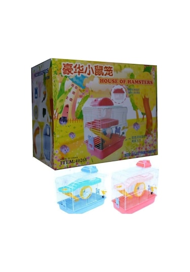 Eurogold Dream House Hamster Kafesi 23x17x25 Cm