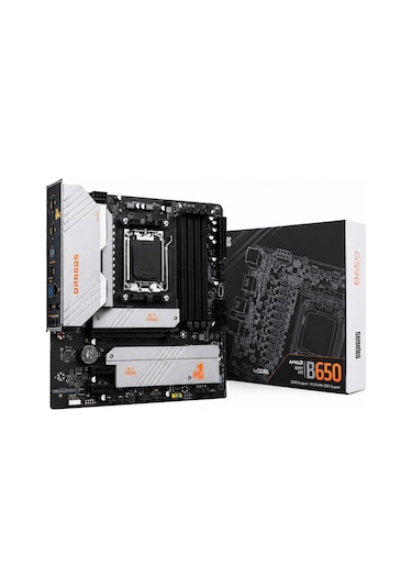 Dragos Gaming B650 4d 3x M.2 4x Ddr5 6000mhz Type-c Usb 3.2 Hdmi Dp 2.5 G.lan Am5 Matx Anakart