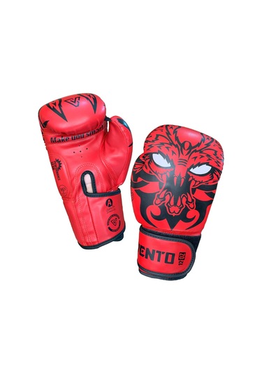 Vento Drago Boks Ve Kick-boks Eldiveni Kırmızı Kırmızı