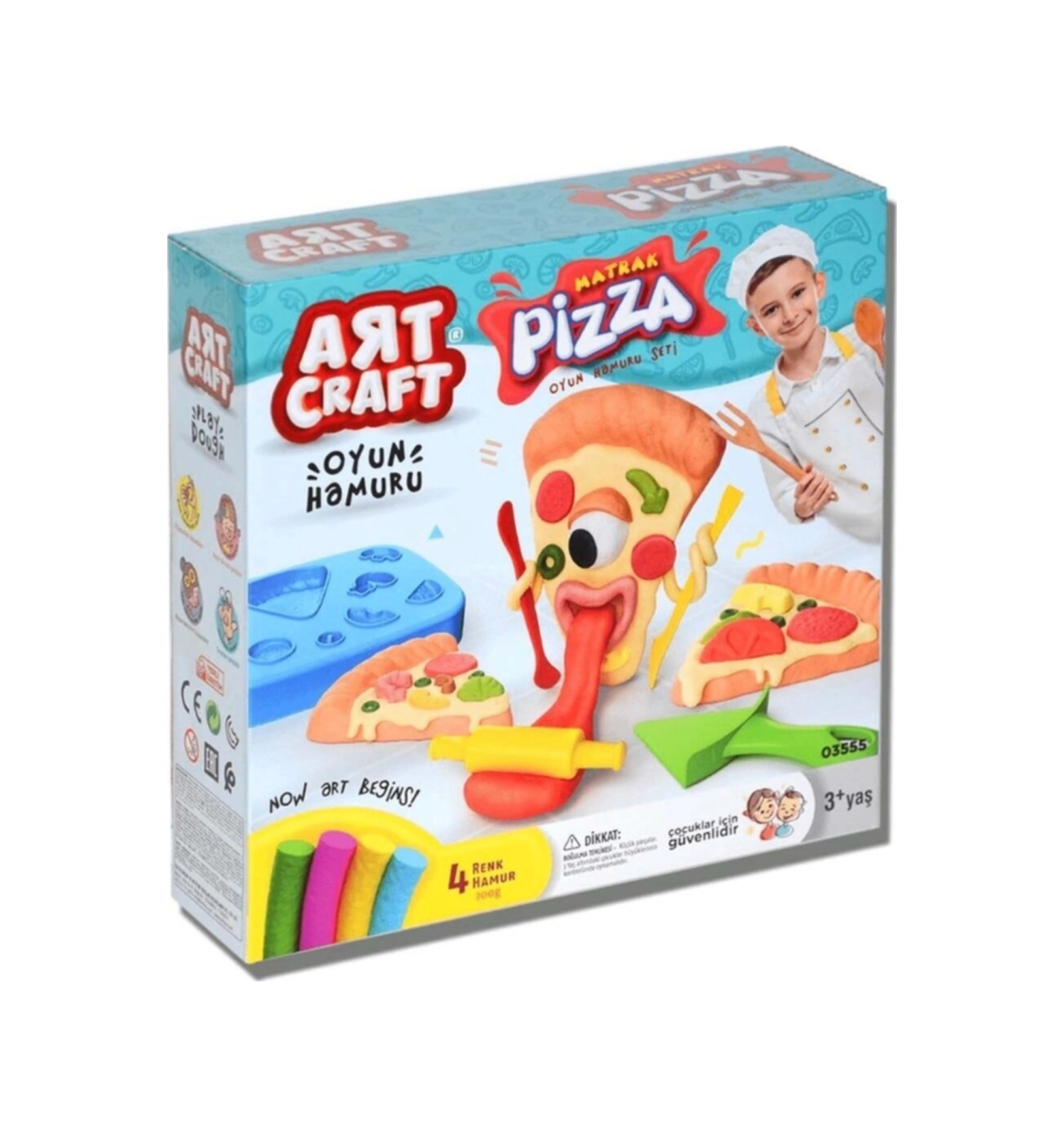 03555 Pizza Hamur Seti 200 Gr