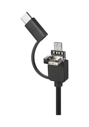 Vtn-02 Endoskop Yılan Video Kamera Led'li 2 Metre 7 Mm Sert Kablo Su Geçirmez