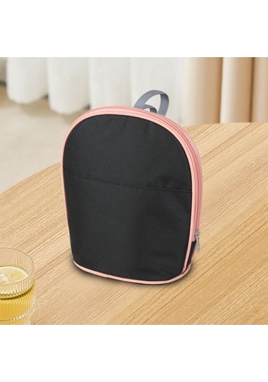 Bosphorusboutique Sütü Suntek Soğutucu Siyah Seyahat Saklama Ev Çantası Anne Xk