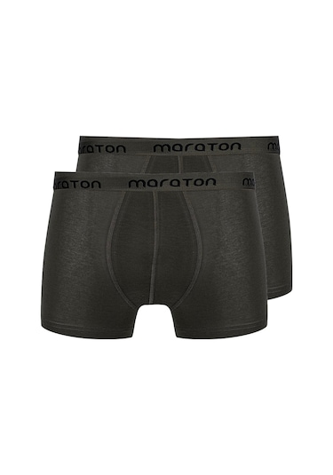 Maraton 2'li Erkek Açık Haki- Boxer Açık Haki-