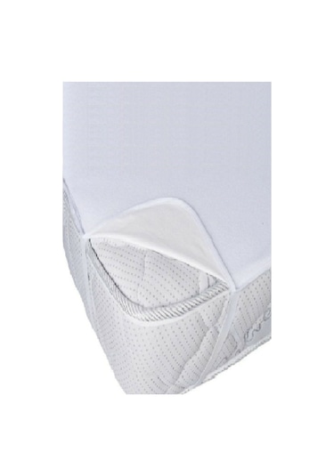 Mycey Bebek Yatağı Alezi 70x110 Cm Sıvı Geçirmez Alez Yatak Koruyucu Beyaz