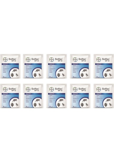 Bayer Solfac WP 10 Genel Haşere 10 x 50 G