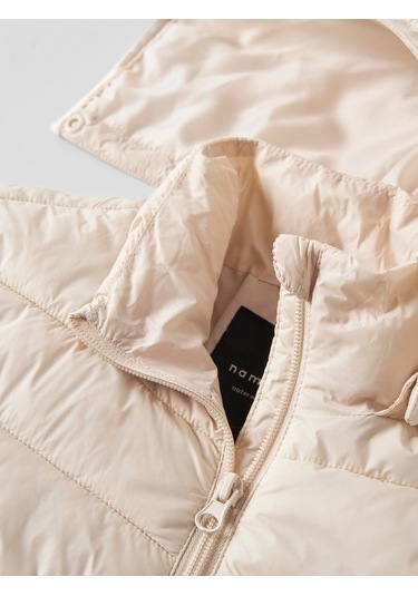 Name It Nkfmarble Unisex Çocuk Şişme Mont 13241672 Ekru