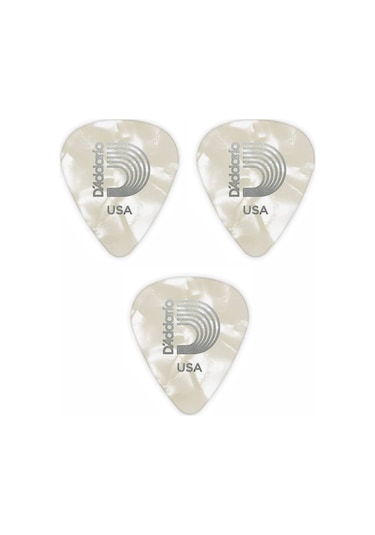 1cap6wh Gitar Penası 3 Adet 1 Mm. Heavy Beyaz