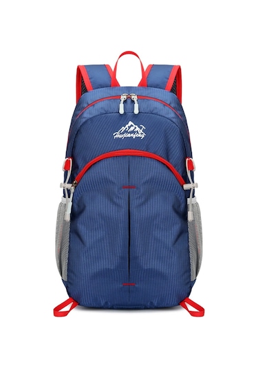 Maiyame Su Geçirmez Çıktı Çanta 20-30l: Hafif Nylon, Katlanabilir, Bisiklet & Dağcılık İçin, Çok Bölmeli, Dayanıklı Spor Sırt Çantası Siyah