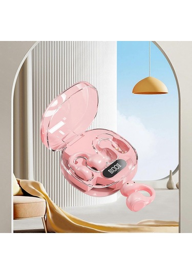 Bluetooth 5.3 Kablosuz Kulaklık Şeffaf Şarj Kutusu Stereo 0002