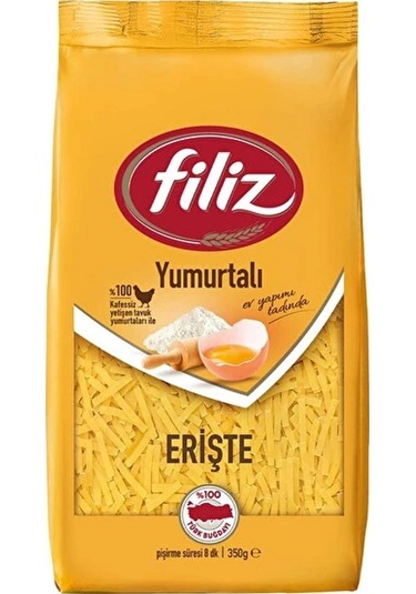 Filiz Yumurtalı Makarna 350 Gr 8 Li Karma Paket