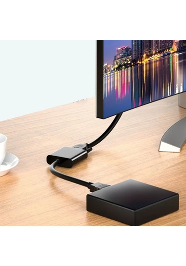 Yifomall Hdmı'den Vga'ya Altın Kaplama Full Hd 1080p Dönüştürücü - Plug & Play