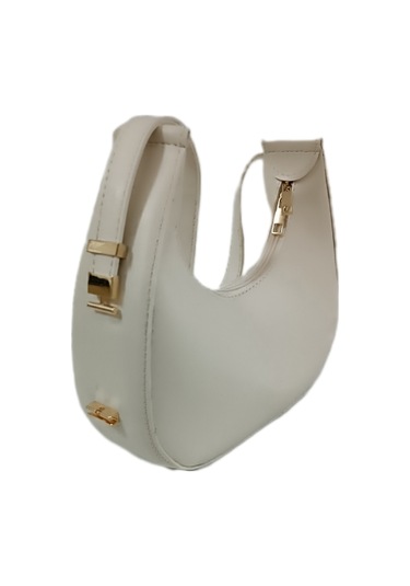 Benny Bayan Kol Çantası Baget Çanta Krem