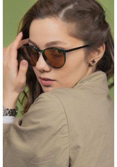 Lunox LNX010 Caprina Yeşil Polarize Unisex Güneş Gözlüğü