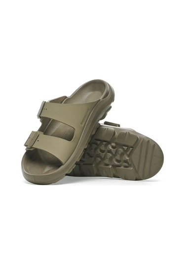 Faded Khakı Terlik Erkek 1029596 Birkenstock Mogamı Terra Stealth Buckle Bf Faded Khaki Faded Khakı Koyu Haki