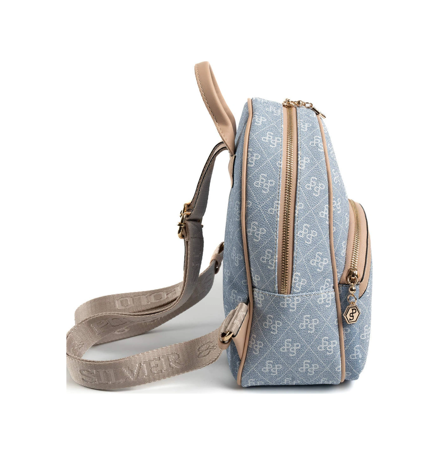 Silver Polo Unisex Sırt Çanta 945 Mavi - Bej