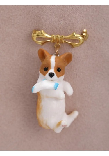 Blucome Broş 167722734 Kahve