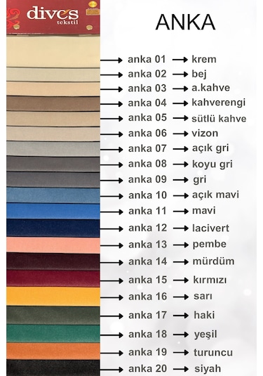 Anka Serisi Premium Silinebilir Döşemelik Kumaş Bej