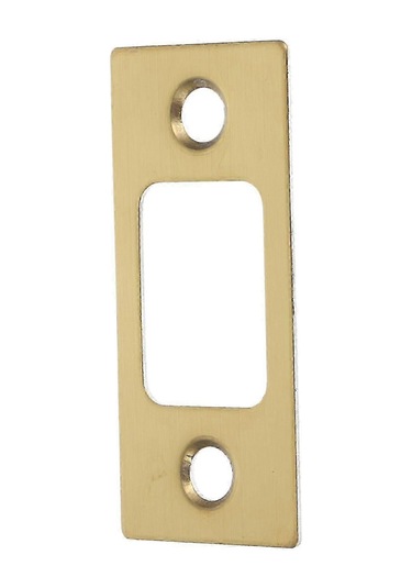 Kapı Mandalı Çarpma Plakası Ahşap Kapı Montajı Aşınmaya Dayanıklı Dikdörtgen Şekil 1 Paket