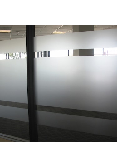 A Kalite Kumlama Buzlu Cam Folyosu 130 Micron