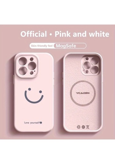 Turcoshop11 İphone Uyumlu 12 Pro Max Sarı Yüksek Kaliteli Manyetik Anti Darbeli Çizilmeye Dayanıklı Kılıf