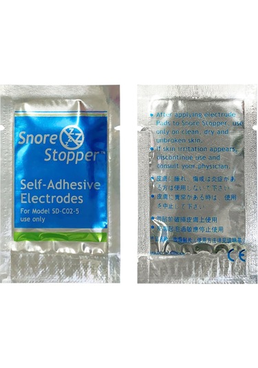 Youmex Horlama Durdurucu Bileklik İçin 5 Adet Yapışkanlı Elektrot Pedi