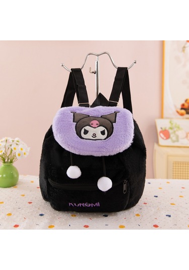 Aurora Peluşsırtçantası Evimli Omuzlar Mor Mor