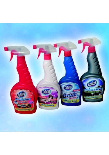 Contes Yağ Çöz 750 ML + Aspirine 750 ML + Derz Temizleyici 750 ML + Çelik Parlatıcı 750 ML