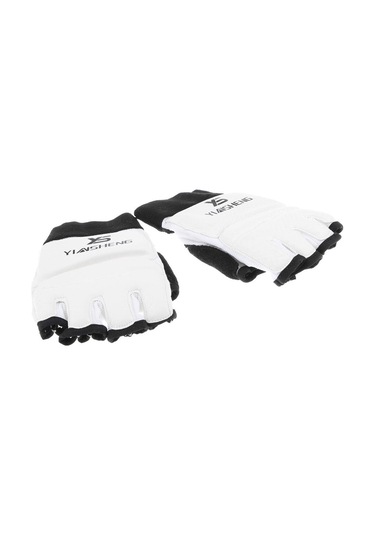Suntek Tekvando Karate Boks Muay Thai Xl Için Ayak Korumaları Beyaz