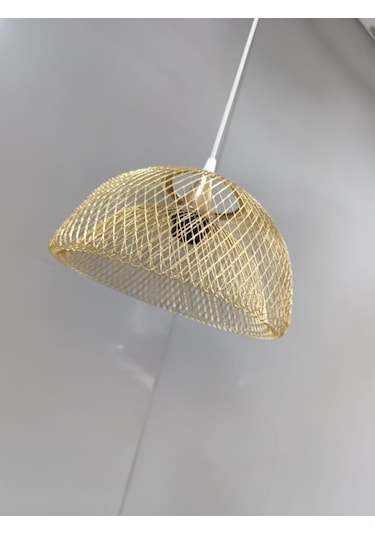 Kafes Tekli Gold Sarkıt Altın