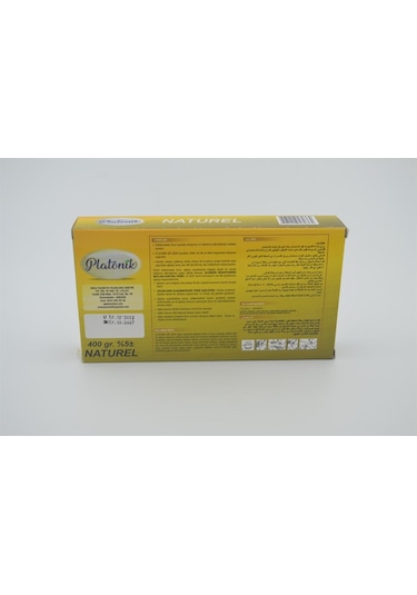 Platonik Sir Ağda Kalıp Naturel Sarı 400 Gr