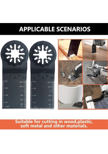 Starlock Çok Amaçlı Alet Bıçakları, Salınımlı Testere Bıçakları İçin