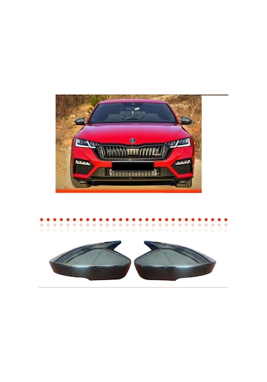 Octavia Batman Yarasa Ayna Kapağı Piano Black / 2021-2024