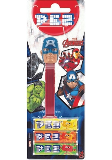Unibon Şeker Lisanslı Avengers Captan America