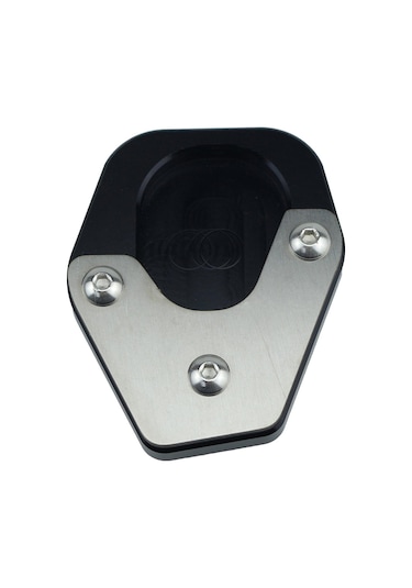 Suntek Moto Guzzı Için Yan Destek Çubuğu Stand Uzatma Plakası Siyah