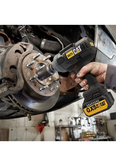 Cat DX73G 18 V 5.0 AH Çift Akülü 1700/2100 NM Kömürsüz Şarjlı Somun Sıkma