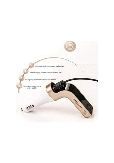 Carg7 Sd Usb 4.0 Bluetooth Çakmaklık Fm Transmitter