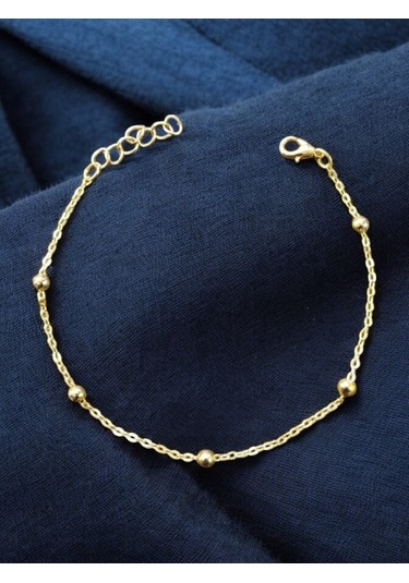 Gold Boncuk Bileklik St005 Gold