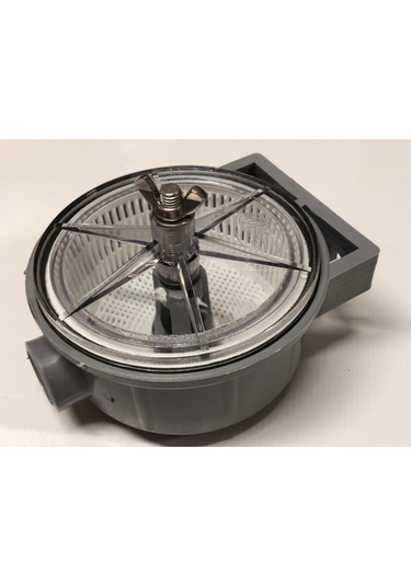 Deniz Suyu Filtresi Çapı 150mm Giriş - Çıkış Çapı 23mm