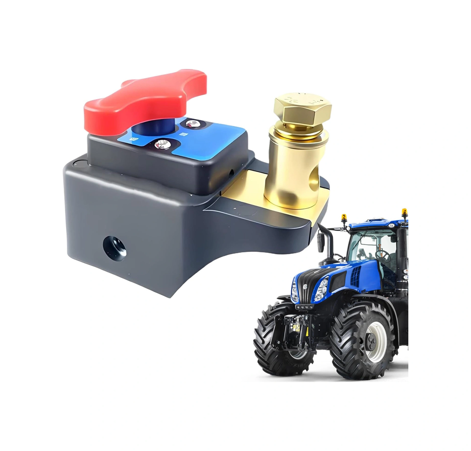 Xiyyadms 12v-24v Akü Kesici Anahtarı - Tek Tıklamayla Güç Kontrolü, Kısa Devre Koruma, Tekne, Karavan, Rovyer Ve Çekici Uygun, Üst Montajlı Bakır Abs Malzeme