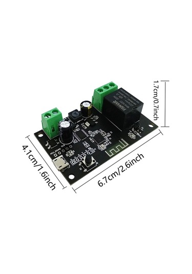Pazly Tuya 5-32v Dc Wifi Röle Modülü - Alexa/google Uyumlu, Zamanlı, 2 Modlu, Led Işıklı Diğer