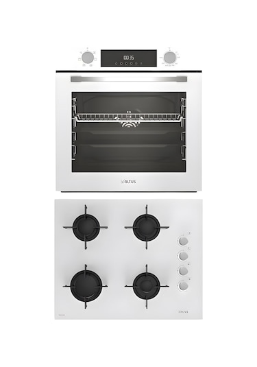 Altus ALA 322 W - 159 DW  2'li Beyaz Ankastre Set