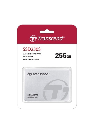Transcend SSD230S 256GB 2.5" SSD, SATA3, 3D TLC Alimünyum Sabit Disk Sürücü