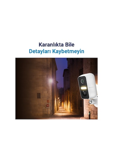 Hybrone Hold İç Ve Dış Ortam Bataryalı Wi-fi Akıllı Kamera