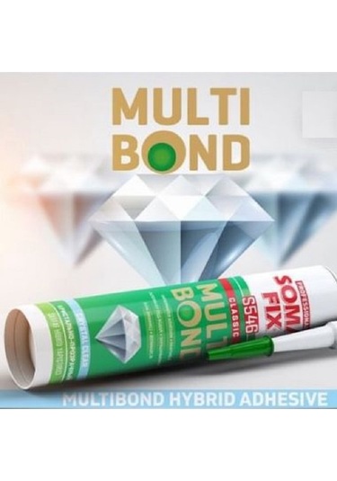 Somafix Şeffaf Multi Bond Hibrid Sıvı Çivi Kristal Yapıştırıcı Şeffaf Şeffaf