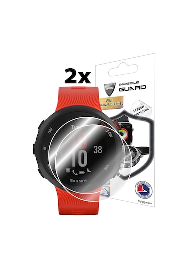 Ipg Garmin Fore Runner 45 42Mm Watch Ekran Koruyucu 2 Adet Siyah