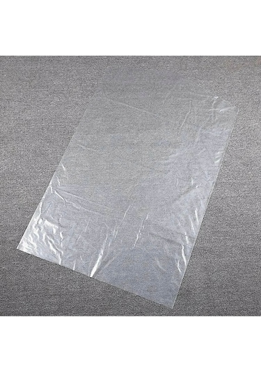 Elbise Kılıfı Şeffaf Elbise Torbası Poşeti 6 Adet 58x90cm DG042
