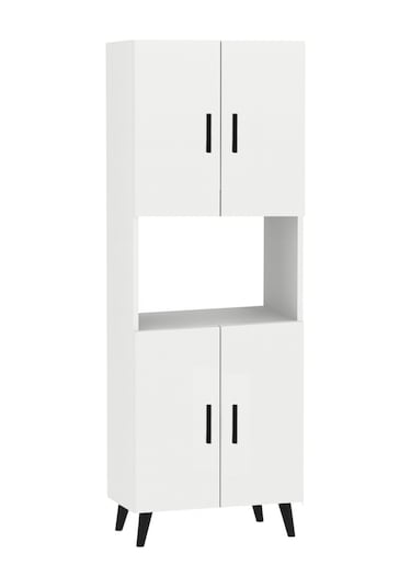 Alesta Life 4 Kapaklı Bölmeli Çok Amaçlı Dolap