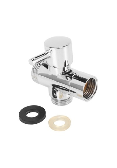 Tongxida Bosphorusboutique Yollu Yedek Vana Siyah Sistemi, Krom Kaplama Gümüş Duş Diverter 3 1/2 Yt Çok Renkli Çok Renkli